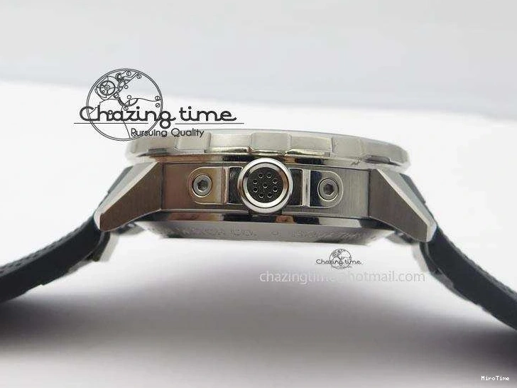 MIROTIME 0731 SportInspired Aquatimer Chrono IW376803 V6F 1:1 Best Edition White Dial On Rubber Strap A 7281